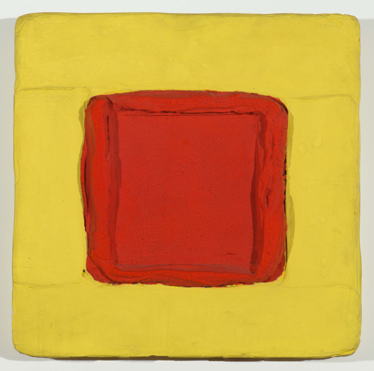 Bram Bogart, "Rood & Geel", 1967  -  private US collection