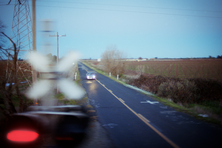 Passing Oroville, California.