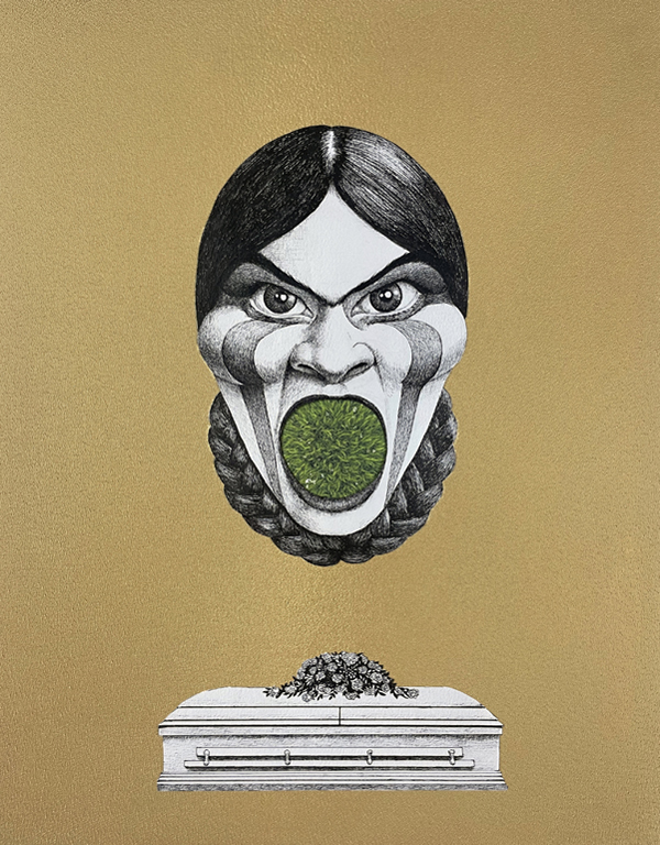 Catherine Tafur "Coughing, Coffin"