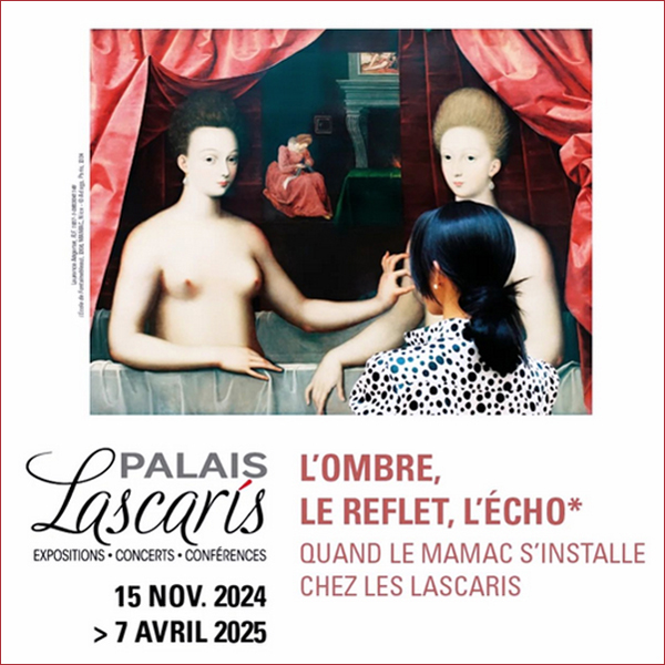 Barbara and Michael Leisgen - works from MAMAC Nice on view at the Palais Lascaris